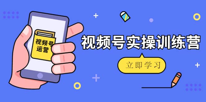 微信视频号实操训练营：视频号起号运营纯干货玩法！-佛系网创