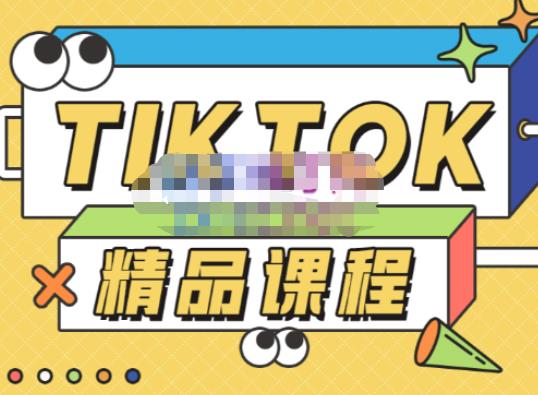 电商孵化中心·TikTok精品课程，教你玩转海外抖音，低成本创业，带您从0开始玩转TikTok-佛系网创