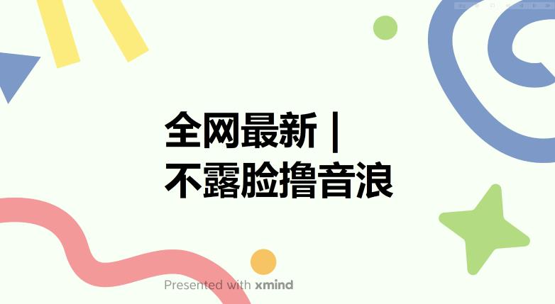全网最新不露脸撸音浪，跑通自动化成交闭环，实现出单+收徒收益最大化【揭秘】-佛系网创