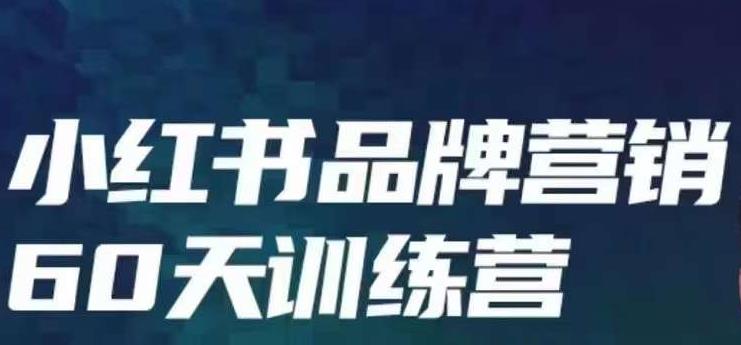 小红书品牌60天训练营第6期，GMV2亿级品牌老板都在学，教会你内容营销底层逻辑-佛系网创