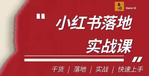 南悟·小红书医疗流量落地实战课，干货/落地/实战/快速上手-佛系网创