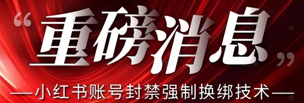 【最新】小红书账号封禁强制换绑技术可日赚300-佛系网创