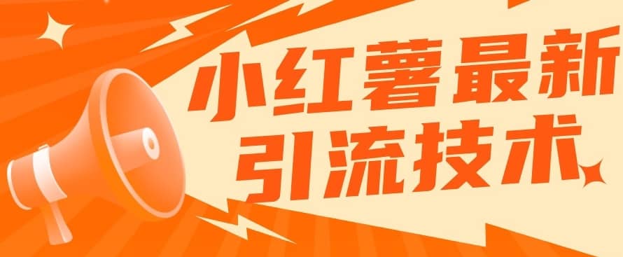小红书最新引流技术，真正实现解放双手暴力引流-佛系网创