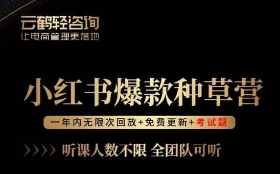 言若非-小红书爆款种草营，最值得入局的站外流量渠道！-佛系网创