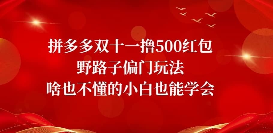首发价值2980最新淘宝无货源不开车自然流超低成本截流玩法日入300+【揭秘】【1111更新】-佛系网创