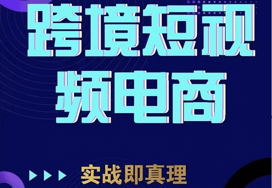 TikTok短视频底层实操，海外跨境电商短视频实战课程（价值2980元）-佛系网创