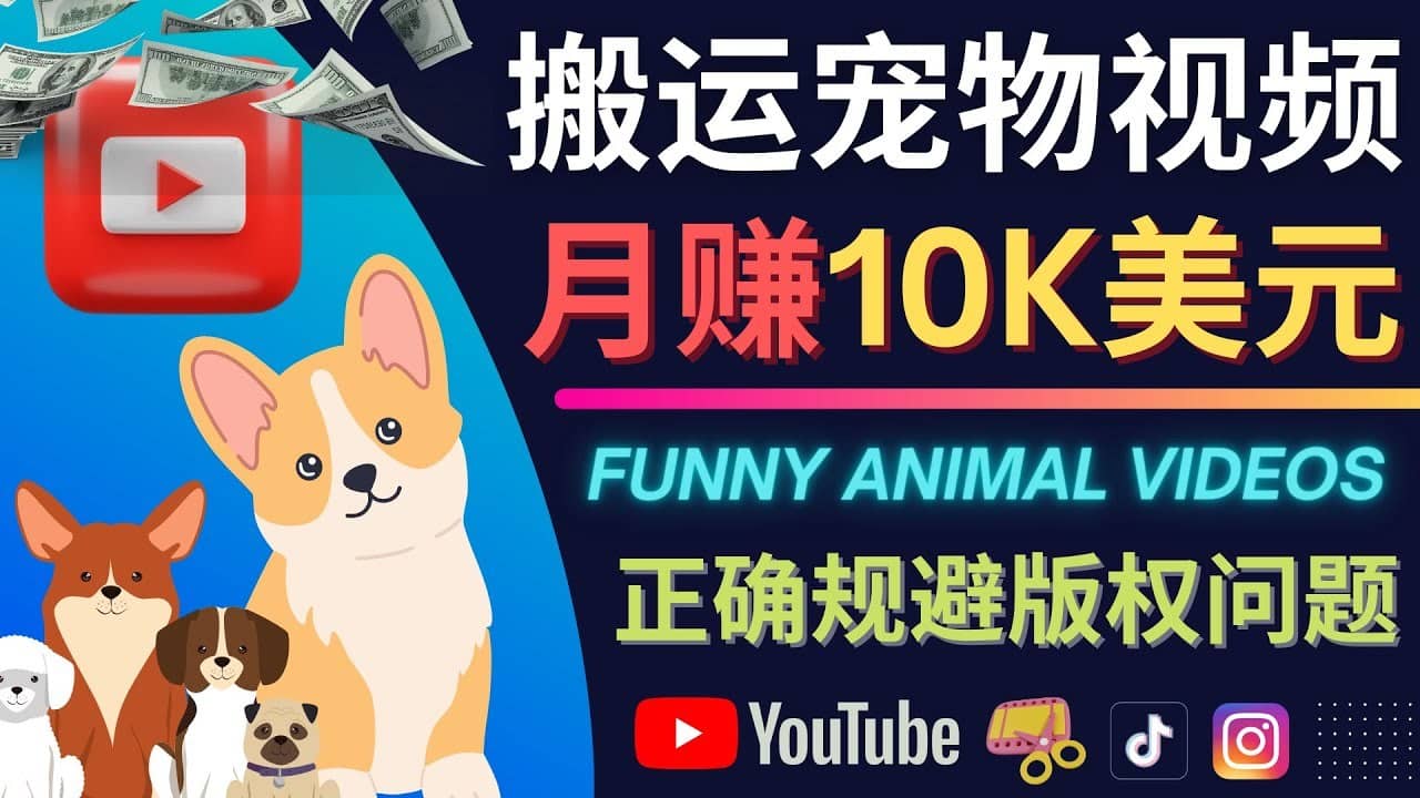 （4221期）搬运TIKTOK视频到YouTube，并进行二次创作，月赚1万美元以上-佛系网创