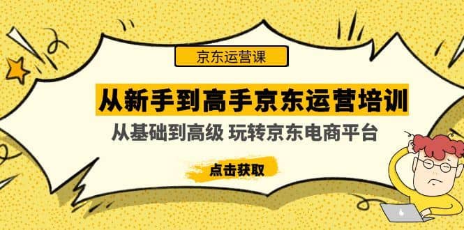 （4792期）从新手到高手京东运营培训：从基础到高级 玩转京东电商平台(无中创水印)-佛系网创
