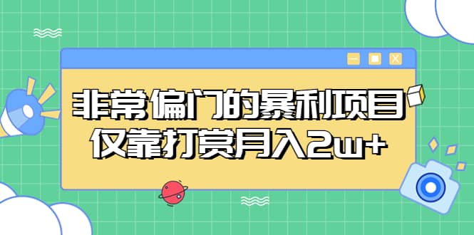 （5294期）非常偏门的暴利项目，仅靠打赏月入2w+-佛系网创