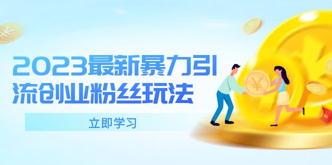 （5845期）2023最新暴力引流创业粉丝玩法，单日被动引流50+创业粉-佛系网创