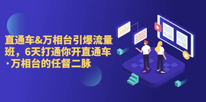 （6757期）直通车+万相台引爆流量班，6天打通你开直通车·万相台的任督 二脉-佛系网创