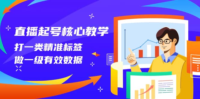 （8021期）直播起号核心教学，打一类精准标签，做一级有效数据（14节课）-佛系网创